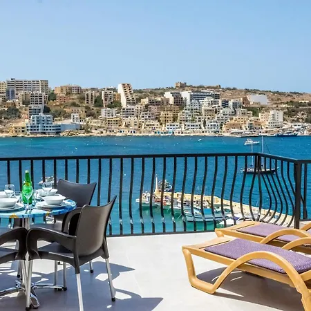 Daire Harbour Lights Seafront Penthouse, With Large Terrace With Stunning Panoramic Sea Views - By Getawaysmalta