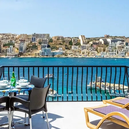 Harbour Lights Seafront Penthouse, With Large Terrace With Stunning Panoramic Sea Views - By Getawaysmalta
