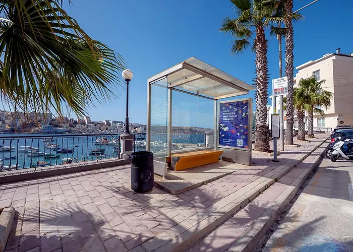 Harbour Lights Seafront Penthouse, With Large Terrace With Stunning Panoramic Sea Views - By Getawaysmalta * St. Paul's Bay