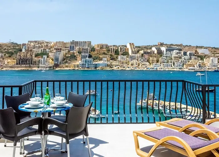 Harbour Lights Seafront Penthouse, With Large Terrace With Stunning Panoramic Sea Views - By Getawaysmalta