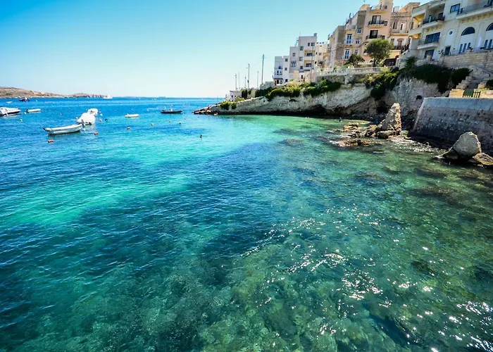 Harbour Lights Seafront Penthouse, With Large Terrace With Stunning Panoramic Sea Views - By Getawaysmalta Σεντ Πόλς Μπέι