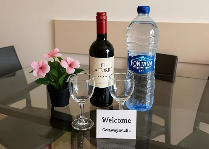 Harbour Lights Seafront Penthouse, With Large Terrace With Stunning Panoramic Sea Views - By Getawaysmalta